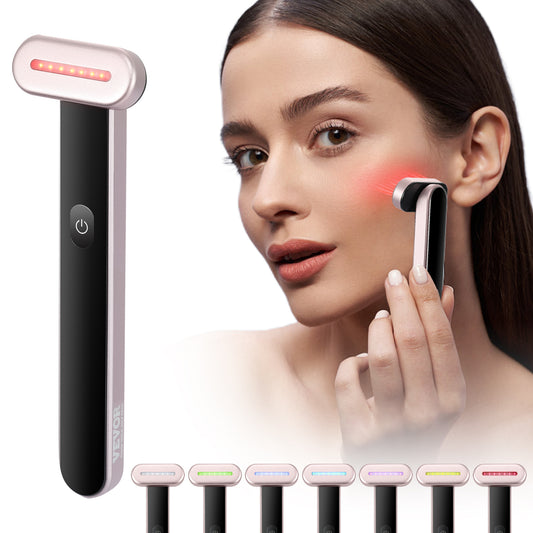 7-in-1 Red Light Therapy Wand - LED Face & Neck Beauty Device