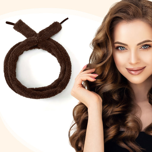 Satin Heatless Hair Curler - Overnight Soft Wave Curls for All Hair Types