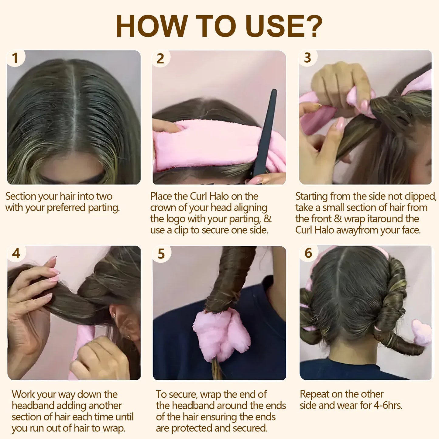 DreamCurl™ — Perfect Curls While You Sleep