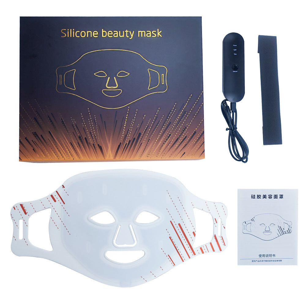 LED Photon Face Mask — Spa Glow at Home