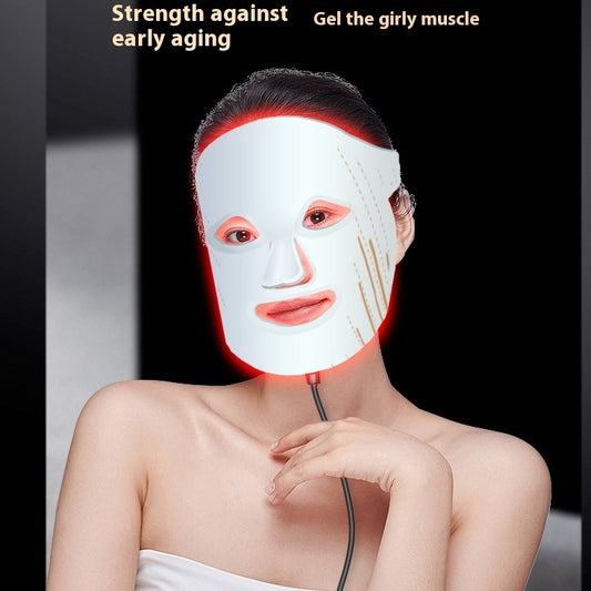 LED Photon Face Mask — Spa Glow at Home